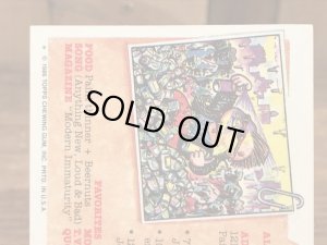 Topps社製のガーベッジペイルキッズの80’sヴィンテージカードシール