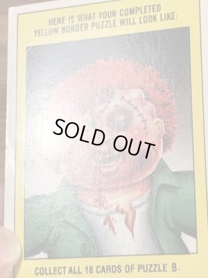 Topps社製のガーベッジペイルキッズの80’sヴィンテージカードシール