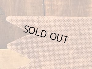 “Before You Louse It Up Thimk”のメッセージが書かれた木製の60年代ビンテージ壁掛け