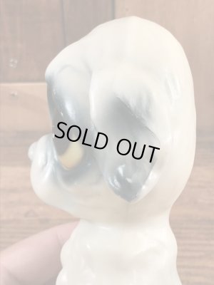 ビッグアイズのサッドドッグの60年代ビンテージ置物