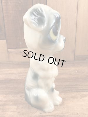 ビッグアイズのサッドドッグの60年代ビンテージ置物