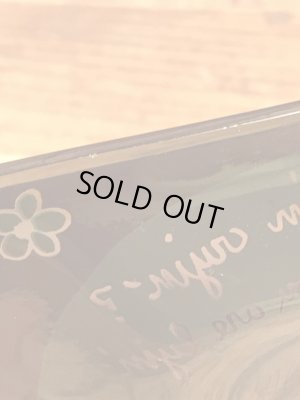 Houze Art社製のメッセージが描かれた60年代ビンテージ灰皿