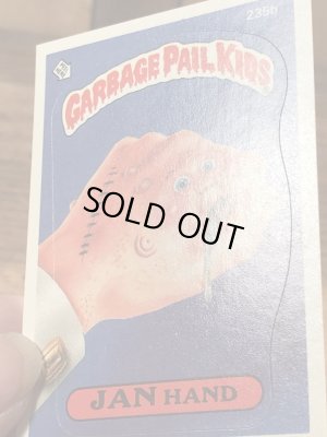 Topps社製のガーベッジペイルキッズの80’sヴィンテージカードシール