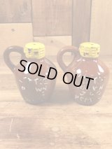 “Little Brown Jug” Ceramic Salt & Pepper Set　リトルブラウンジャグ　ビンテージ　ソルト＆ペッパー　50〜60年代