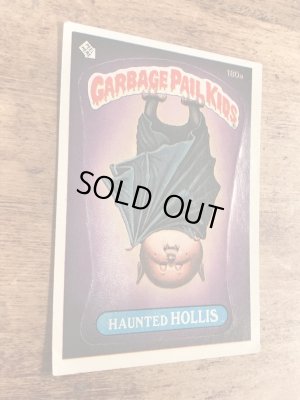 トップス社製のガーベッジペイルキッズの80年代ビンテージステッカーカード