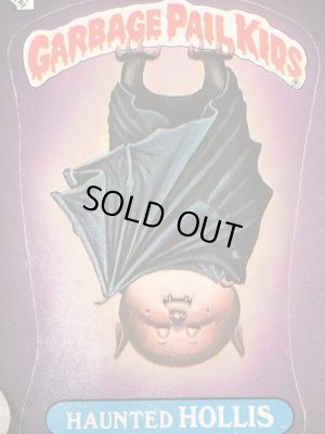 トップス社製のガーベッジペイルキッズの80年代ビンテージステッカーカード