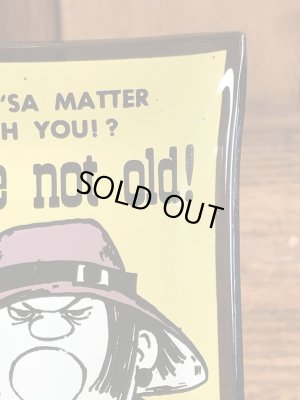 Houze Art社製のメッセージが描かれた60年代ビンテージ灰皿