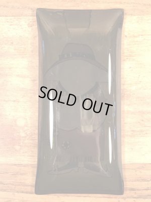 Houze Art社製のメッセージが描かれたガラス製の60’sヴィンテージアシュトレイ