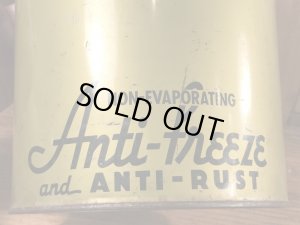 Zerex Du Pontの不凍液の40年代ビンテージブリキ缶