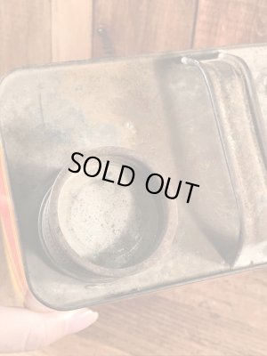 Stancanのガソリンが入っていた60年代ビンテージブリキ缶