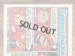 Topps社製のガーベッジペイルキッズの80’sヴィンテージカードシール