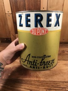 他の写真3: “Zerex” Du Pont Anti-Freeze Tin Can　ゼレックス　ビンテージ　ブリキ缶　デュポン　40年代