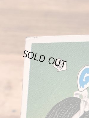 トップス社製のガーベッジペイルキッズの80年代ビンテージステッカーカード