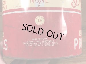 Bachmanのプレッツェルが入っていた50年代ビンテージブリキ缶