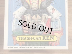 Topps社製のガーベッジペイルキッズの80’sヴィンテージカードシール