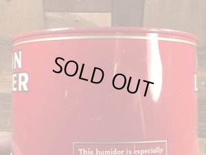 Union Leaderのタバコが入っていた50年代ビンテージブリキ缶