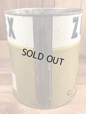 Zerex Du Pontの不凍液の40年代ビンテージブリキ缶