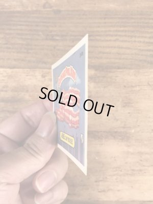 トップス社製のガーベッジペイルキッズの80年代ビンテージステッカーカード