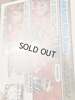 Topps社製のガーベッジペイルキッズの80’sヴィンテージカードシール