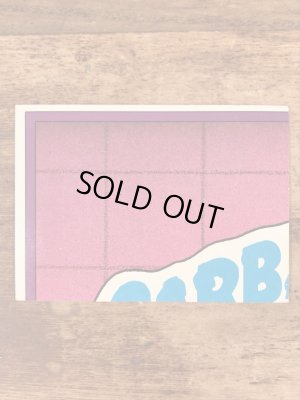 Topps社製のガーベッジペイルキッズの80’sヴィンテージカードシール