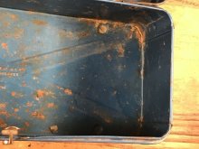 他の写真1: Metallic Blue Small Metal Tool Box　ツールボックス　ビンテージ　工具箱　50〜60年代