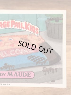 Topps社製のガーベッジペイルキッズの80’sヴィンテージカードシール