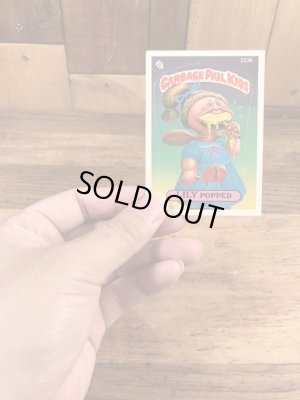 Topps社製のガーベッジペイルキッズの80’sヴィンテージカードシール