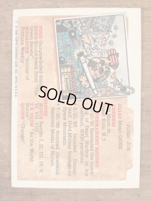 Topps社製のガーベッジペイルキッズの80’sヴィンテージカードシール