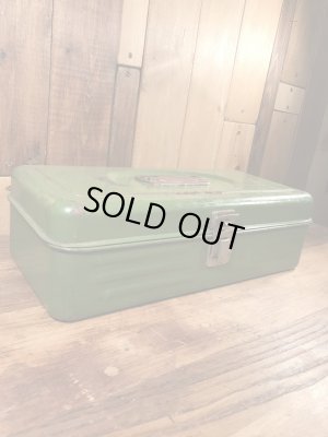 Unionの金属製の50〜60年代ビンテージ工具箱