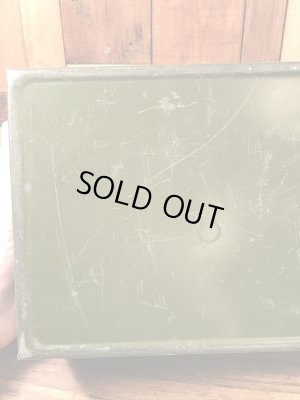 Union Steel Chest社製のアーミーグリーンの50〜60’sヴィンテージツールボックス