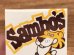 アドバタイジングキャラクターのSambo'sの70’sヴィンテージブックマッチ