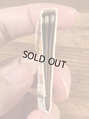 アドバタイジングキャラクターのSambo'sの70’sヴィンテージブックマッチ