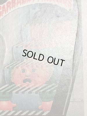 トップス社製のガーベッジペイルキッズの80年代ビンテージステッカーカード