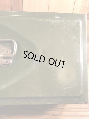 Union Steel Chest社製のアーミーグリーンの50〜60’sヴィンテージツールボックス