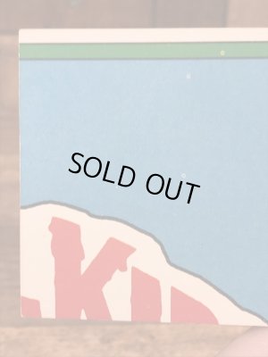 トップス社製のガーベッジペイルキッズの80年代ビンテージステッカーカード