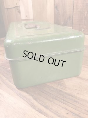 Unionの金属製の50〜60年代ビンテージ工具箱