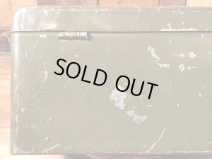 The Driver Lineのアーミーグリーンの50〜60年代ビンテージ工具箱