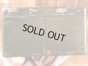 The Driver Lineのアーミーグリーンの50〜60年代ビンテージ工具箱