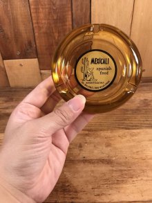 他の写真3: Mexicali Spanish Food Restaurant Glass Ashtray　メキシカンフードレストラン　ビンテージ　灰皿　アシュトレイ　50〜70年代