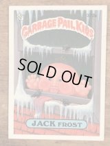 Topps Garbage Pail Kids “Jack Frost” Sticker Card 372a　ガーベッジペイルキッズ　ビンテージ　ステッカーカード　80年代