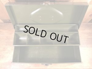 Union Utility Chestのアーミーグリーンの50〜60年代ビンテージ工具箱