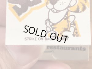 アドバタイジングキャラクターのSambo'sの70’sヴィンテージブックマッチ