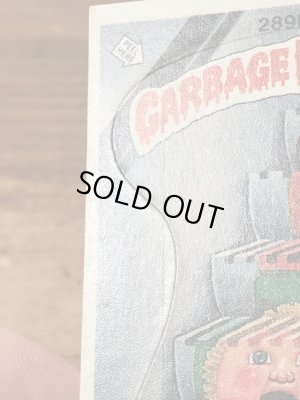 Topps社製のガーベッジペイルキッズの80’sヴィンテージカードシール