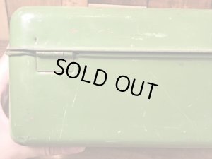 Unionの金属製の50〜60年代ビンテージ工具箱