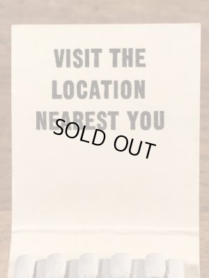 ピザレストラン ビンテージ マッチブック 企業物 70年代