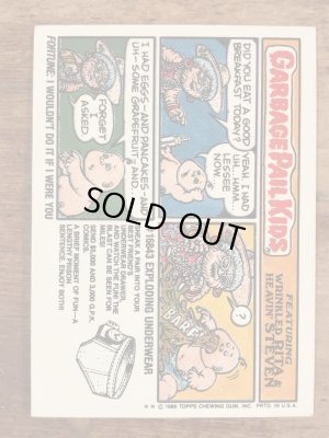 Topps社製のガーベッジペイルキッズの80’sヴィンテージカードシール