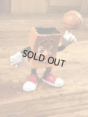 ソニックドライブインのブラウンバッグの80年代ビンテージPVCフィギュア