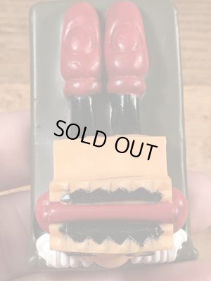 ソニックドライブインのブラウンバッグの90年代ビンテージPVCフィギュア