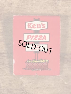Ken's ヴィンテージ マッチブック アドバタイジングキャラクター 企業物