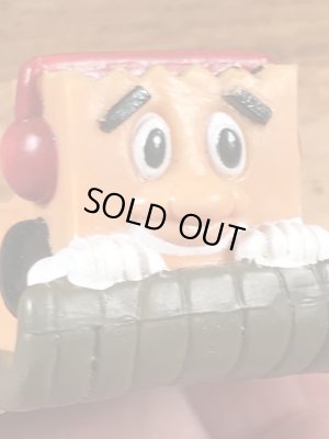 ソニックドライブインのブラウンバッグの90年代ビンテージPVCフィギュア